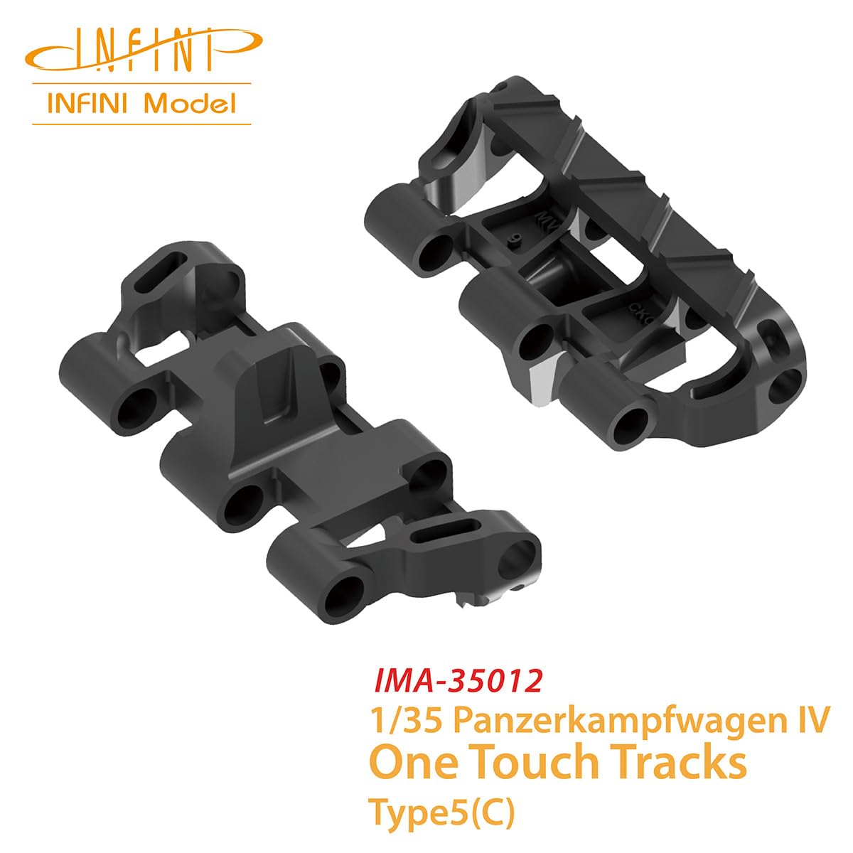 Infini Model 1/35 German IV Tank Type 5C Track Set 3D Printed Parts