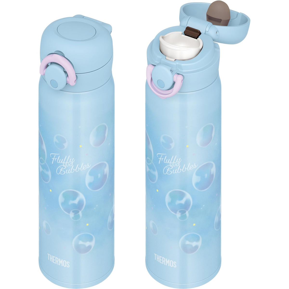THERMOS Vacuum Insulated Kids Bottle 500ml Pastel Blue