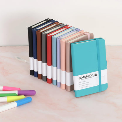 Astro A6 Notebook Light Blue with Cover and Pen Holder