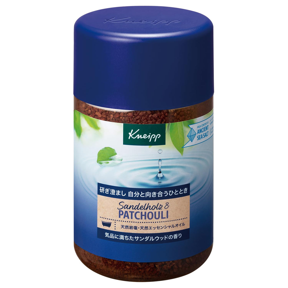 Kneipp Bath Salt Sandalwood Aroma 850g for Relaxation