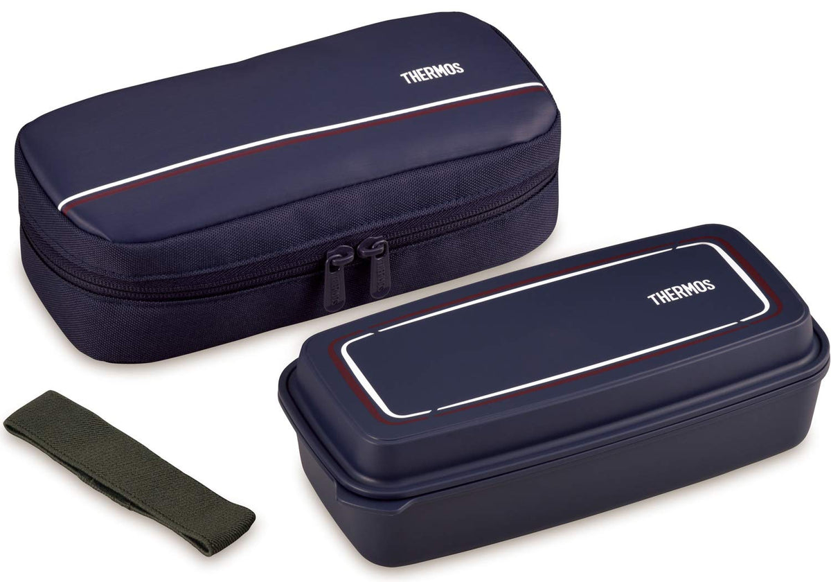 THERMOS Fresh Lunch Box 600ml Navy for On-the-Go Meals