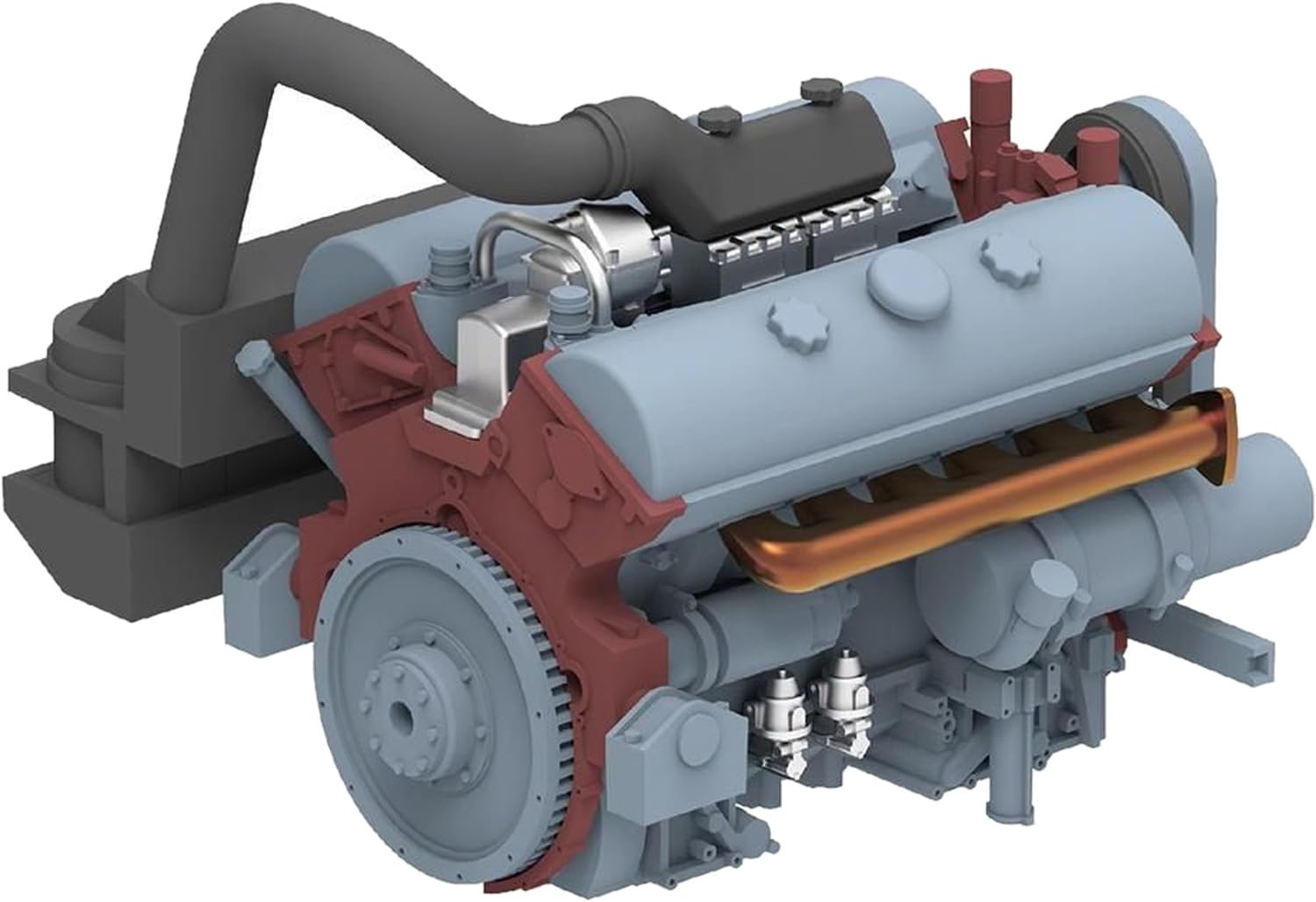 Rye Field Model 1/35 German Panzer IV Engine Set for Model Kits