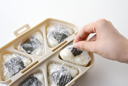 Arnest Rice Ball Case Makes 6 Onigiri Easy to Prepare