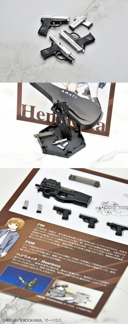 TOMYTEC Little Armory Gun Slinger Girl Henrietta 1/12 Scale Kit