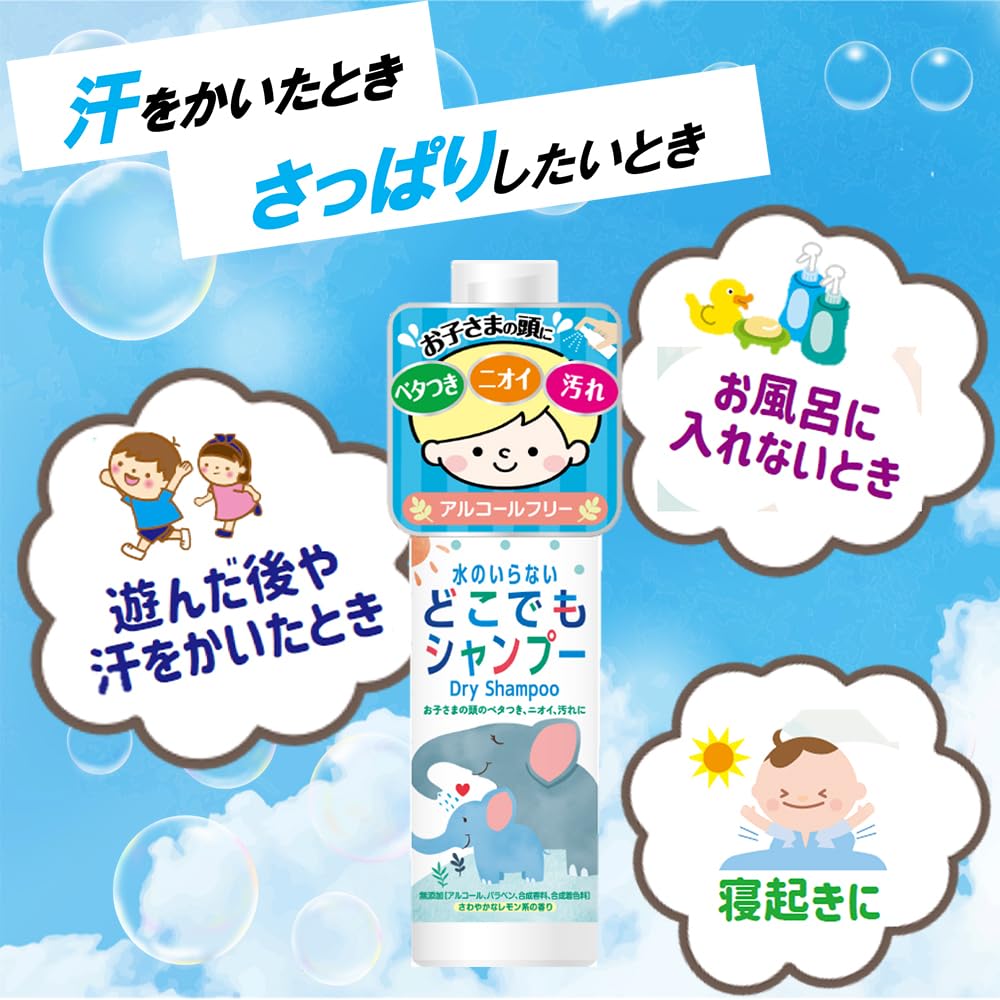 Nipponfuirin Dry Shampoo Spray 100ml Waterless Cleansing Solution