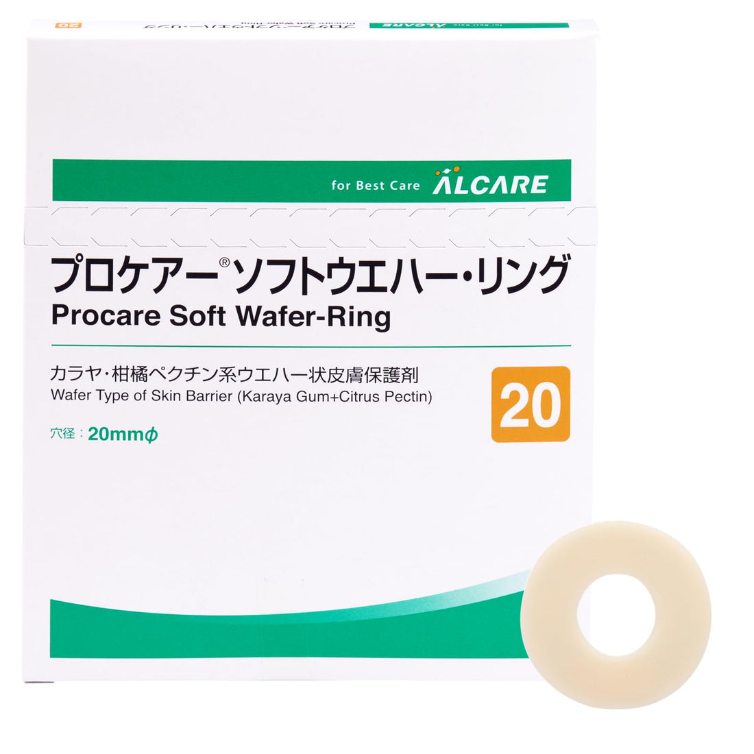 ALCARE Procare Soft Wafer Ring 20 Count for Gentle Skin Care