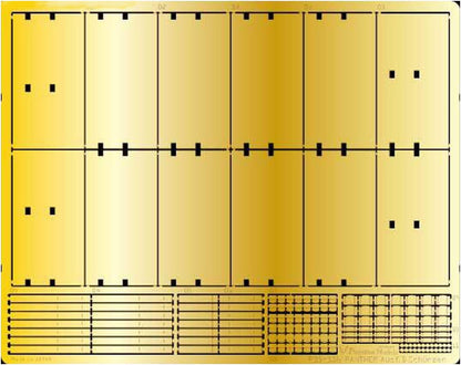 Passion Models Panther D Type Etching Value Set Model Kit Parts