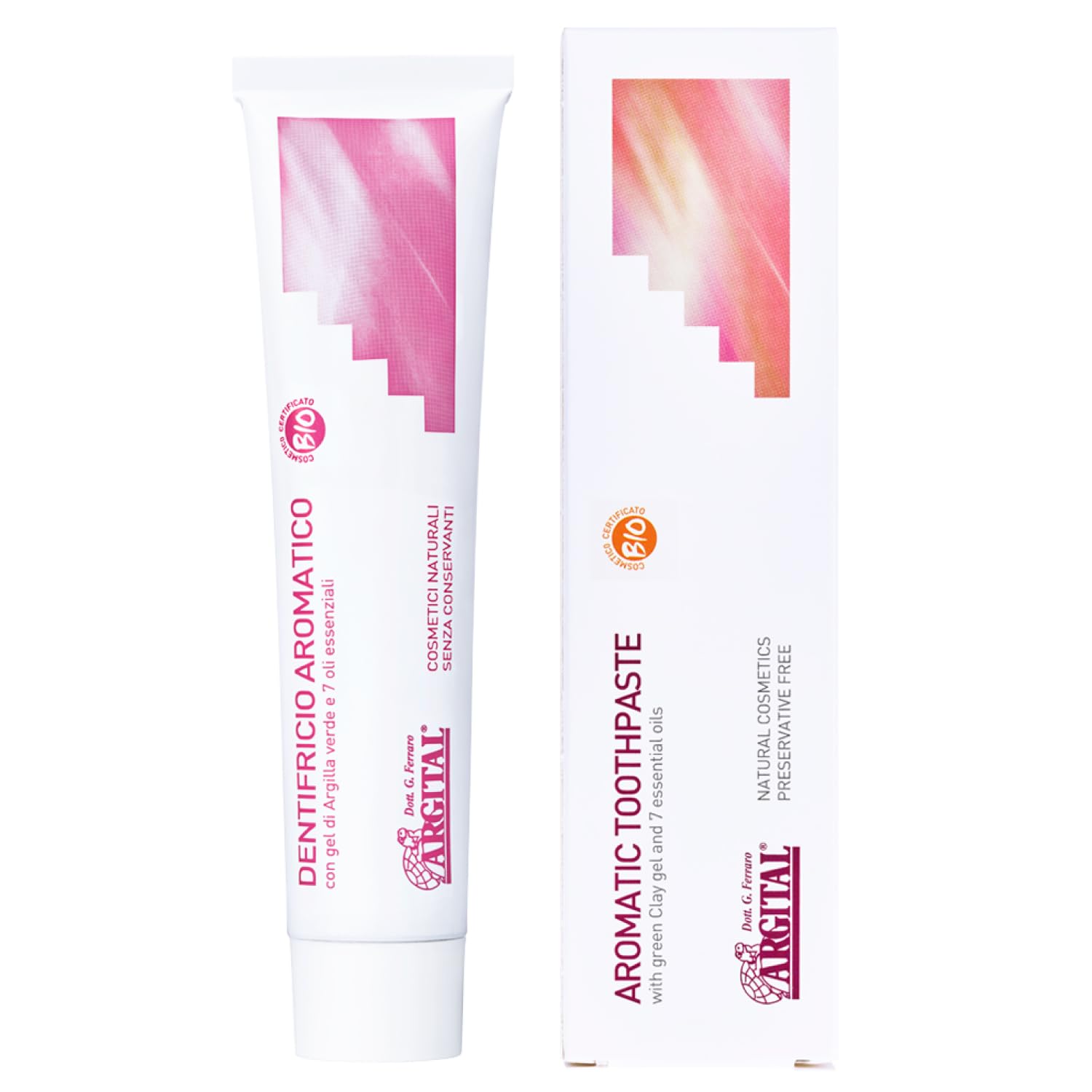 ARGITAL Green Clay Toothpaste Aromatic 75ml