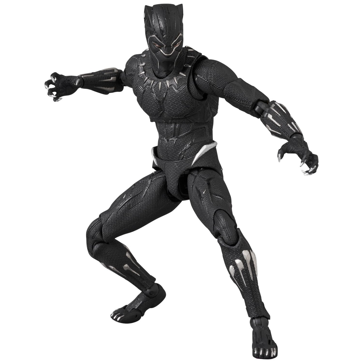 MEDICOM TOY MAFEX No. 230 Black Panther Ver. 1.5, Non-Scale Painted Action Figure, Approx. 160 mm