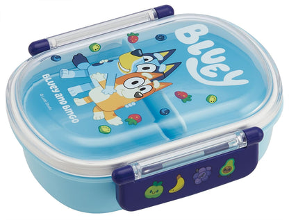 Skater Kids Lunch Box 360ml with Soft Serving Design Bluei