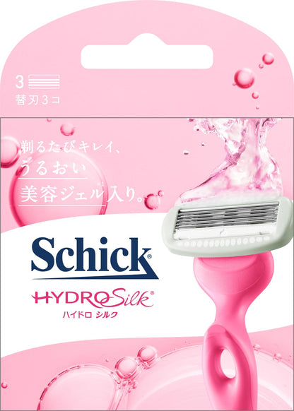 Schick Hydro Silk Razor Blades for Women 3 Count