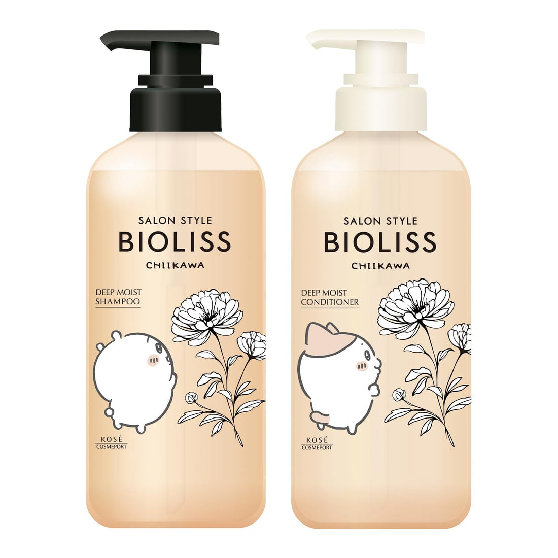 SALON STYLE Biolis Fleur Syrup Deep Moist Shampoo and Conditioner Set