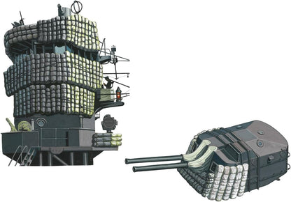 FineMolds 1/700 Nanodread Series Mantlet Set Model Parts