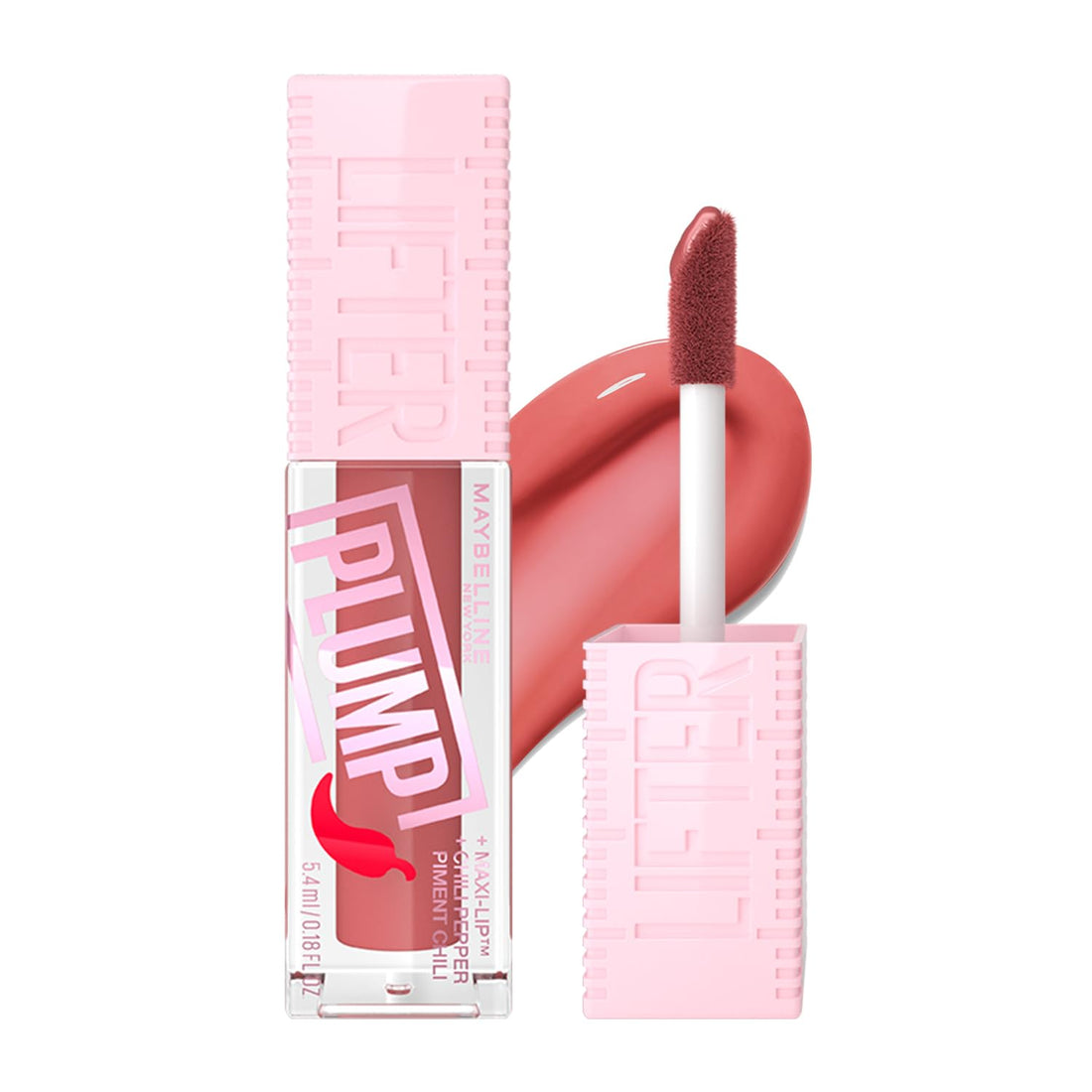 MAYBELLINE Lifter Plump Lip Gloss 005 Burning Peach