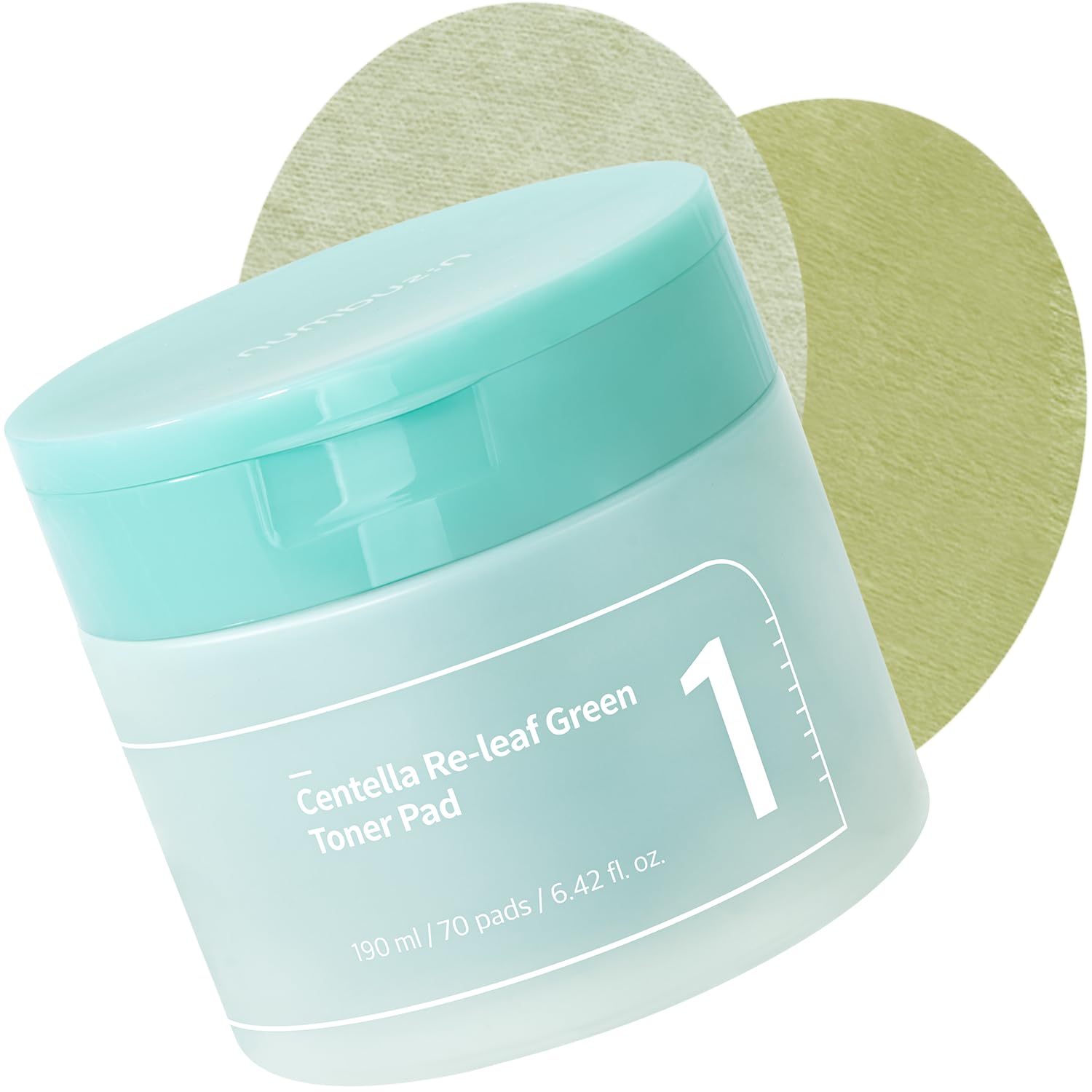 numbuzin Cica Moisture Skin Pads 70 Count for Hydrated Skin