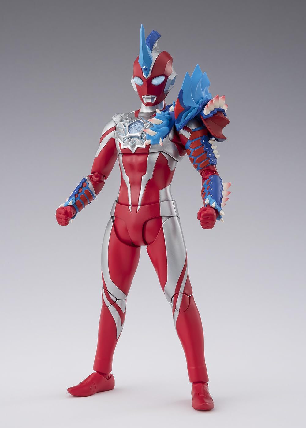 TAMASHII NATIONS S.H.Figuarts Ultraman Omega Rekines Armor, Approx. 150mm ABS &amp; PVC Painted Action Figure