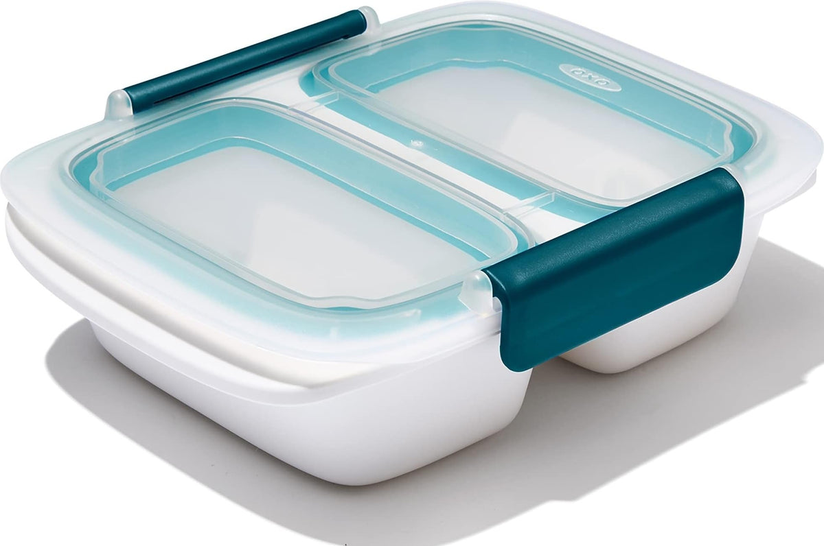 OXO Prep &amp; Go 0.4L Bento Box with Microwave and Dishwasher Safe Features