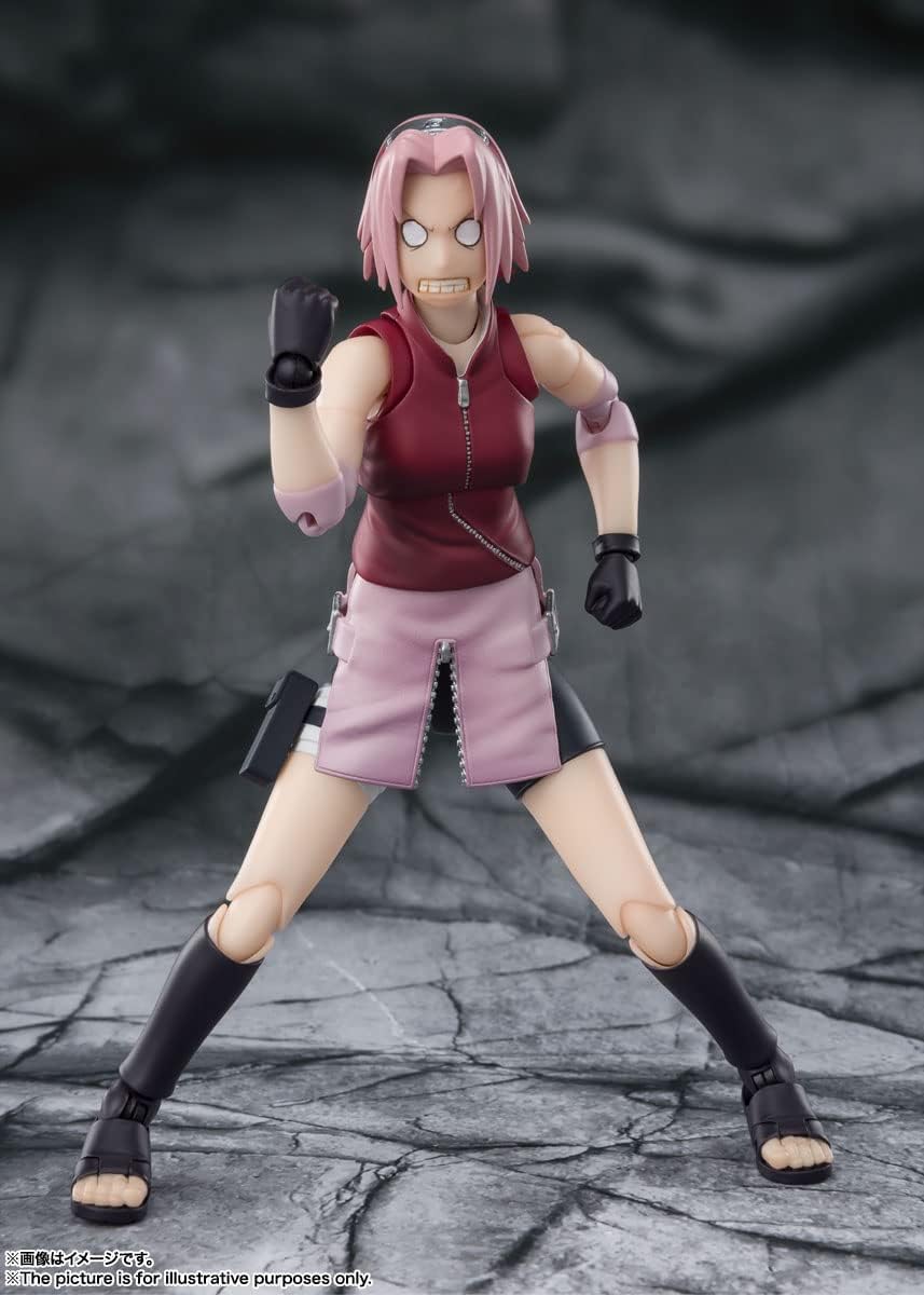 TAMASHII NATIONS S.H. Figuarts Naruto Sakura Figure 135mm