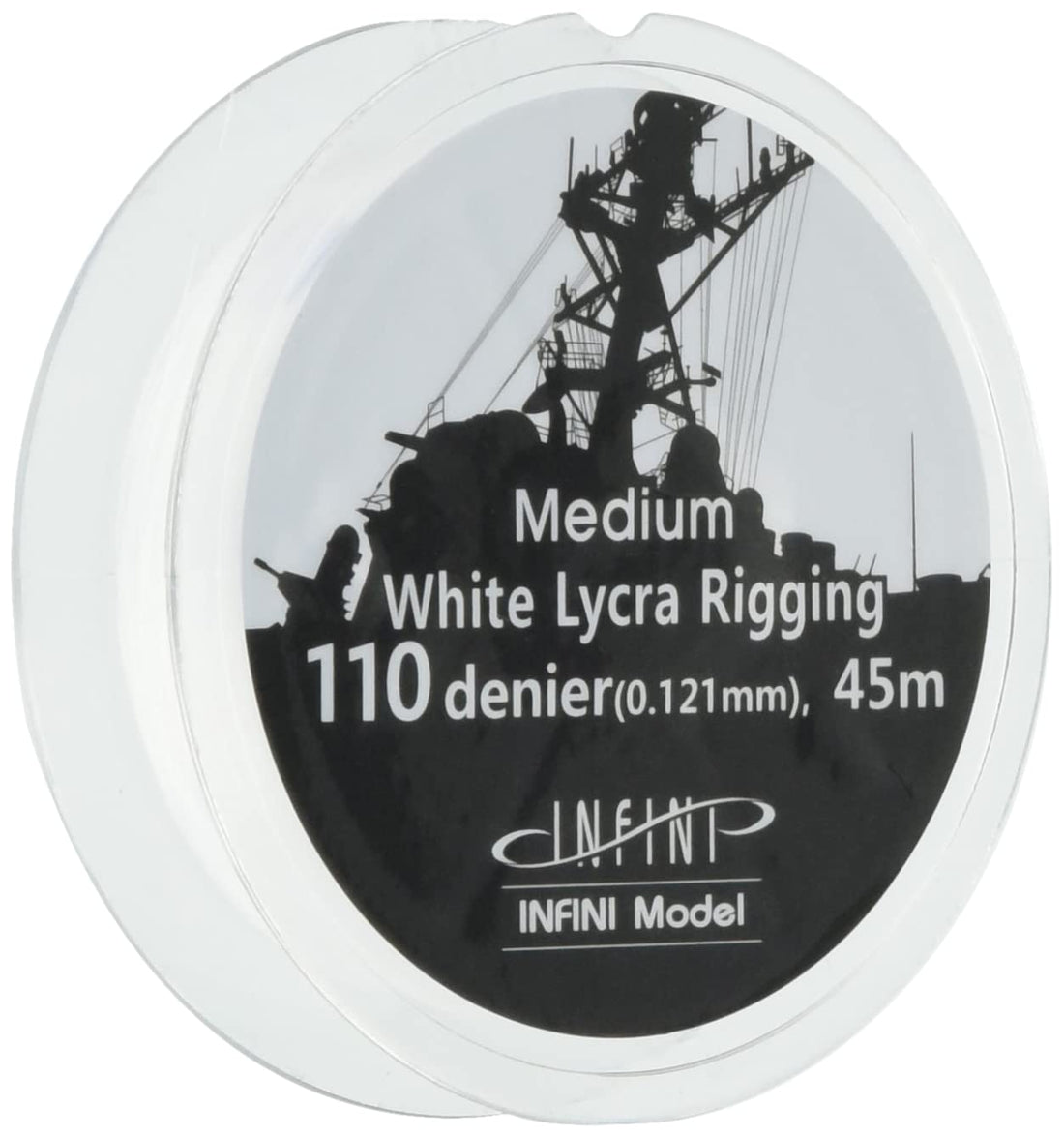 Infinity Model Medium Rigging 0.121mm Diameter 45m for Scale Models