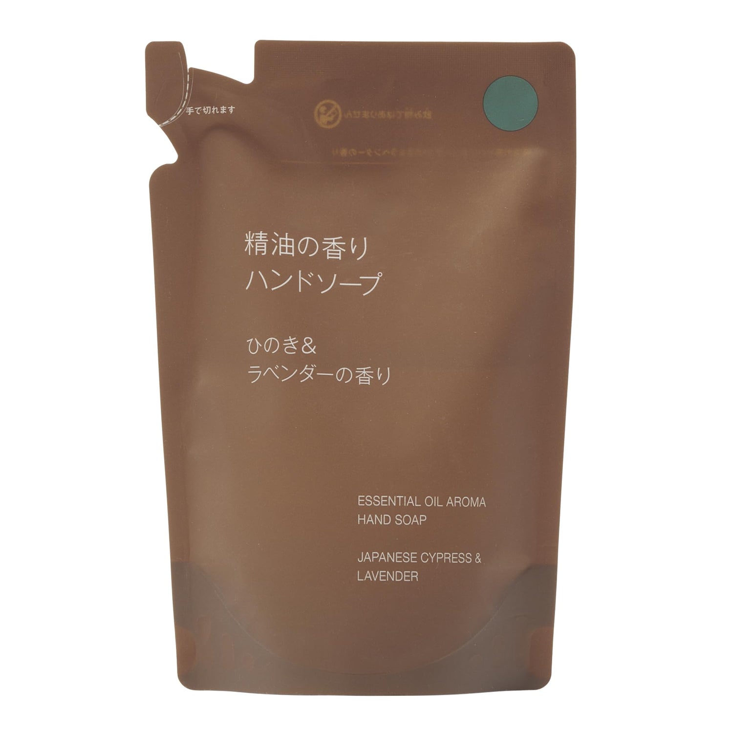 Mujirushiryouhin Hand Soap with Hinoki and Lavender Scent 180mL