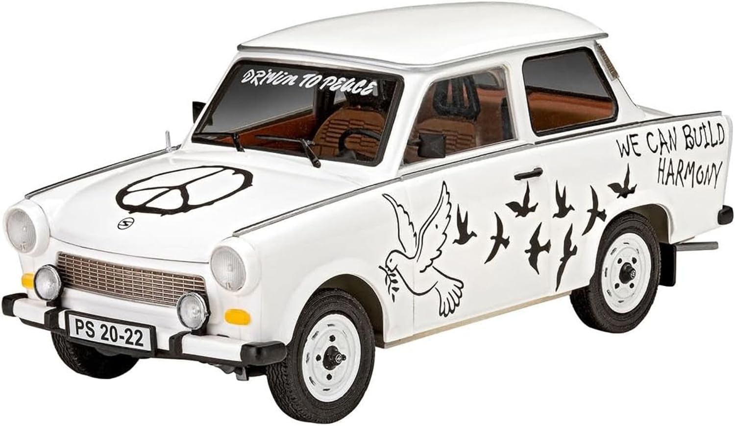 Revell 1/24 Trabant 601S Model Kit for Enthusiasts