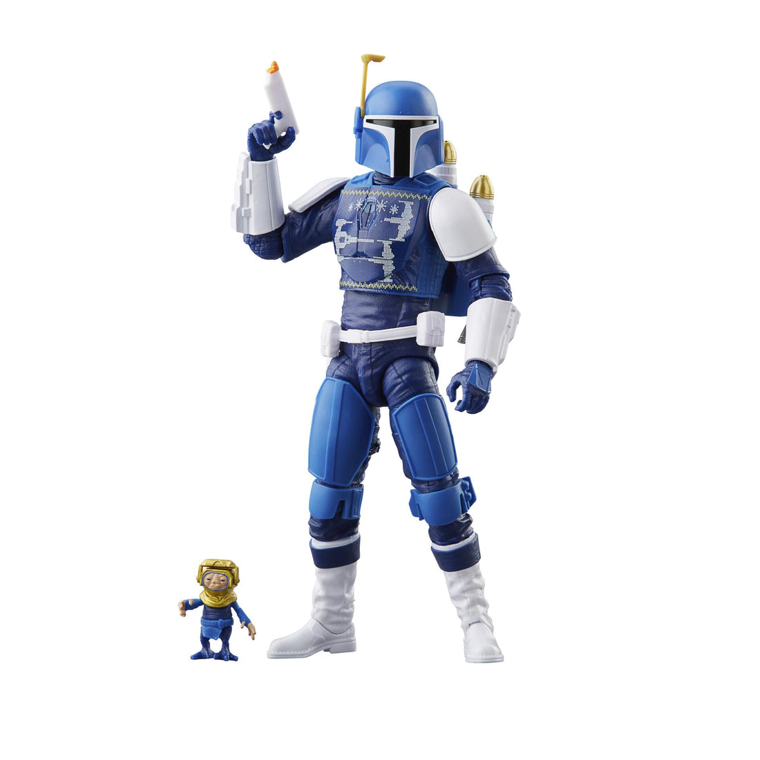 Star Wars Black Series Mandalorian Scout Holiday Edition 6 Inch Action Figure