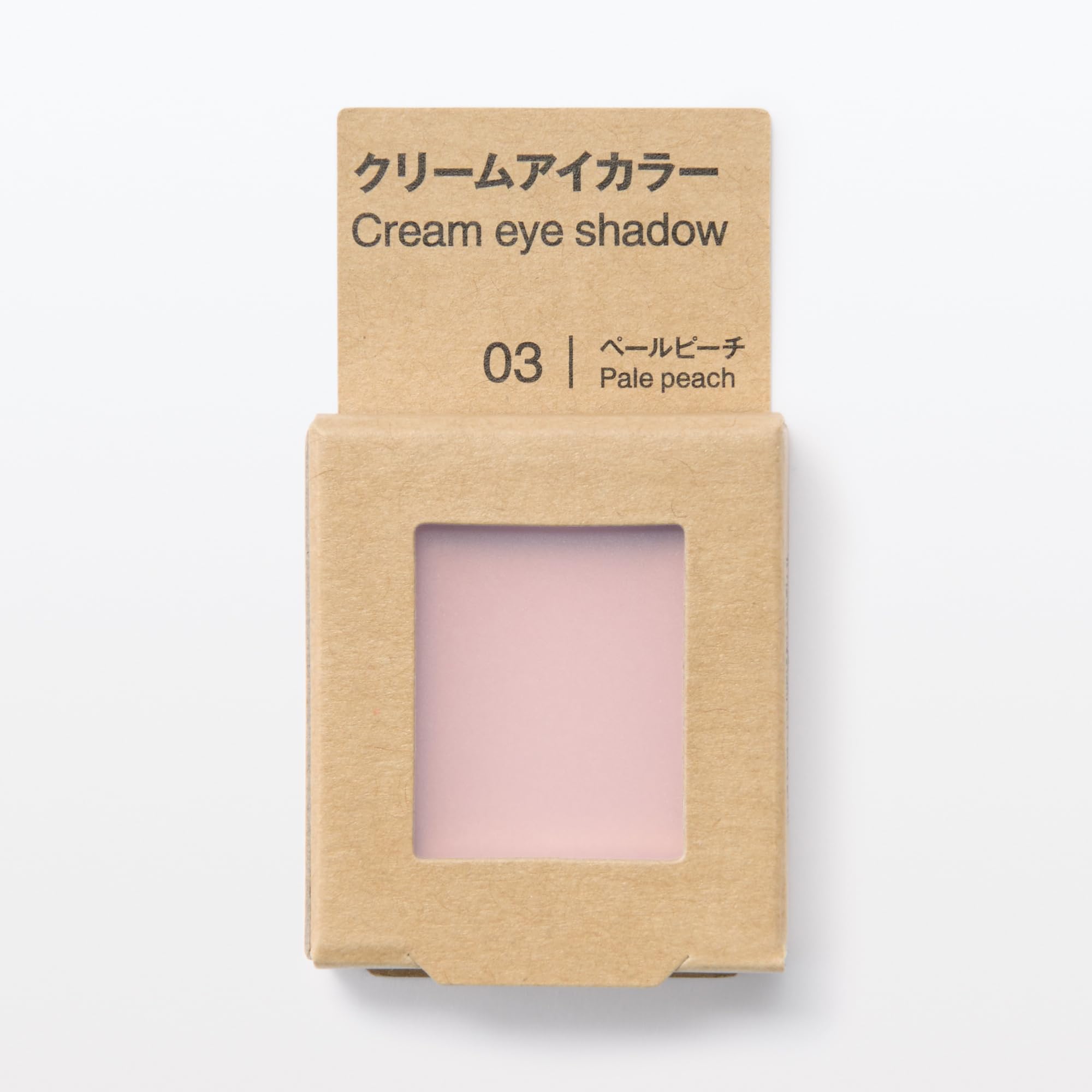 Mujirushiryouhin Cream Eye Color Pale Peach 1.8g