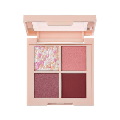 REVLON Dazzle Eyeshadow Quad Vintage Rose 3g with Vibrant Colors