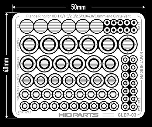 HiQparts Gate-less Etching Parts Series GLEP-03 for Model Kits