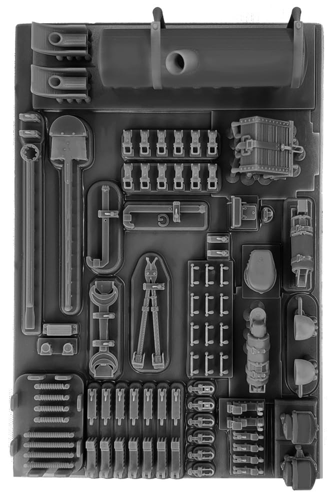 Passion Models 1/35 Scale Panzer IV F/G Tank 3D Parts Set for Tamiya Kits