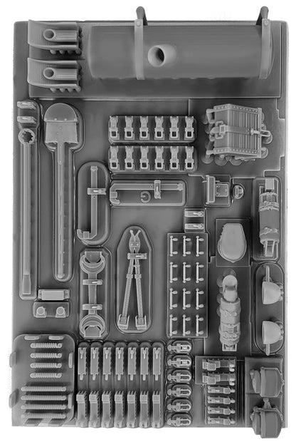 Passion Models 1/35 Scale Panzer IV F/G Tank 3D Parts Set for Tamiya Kits