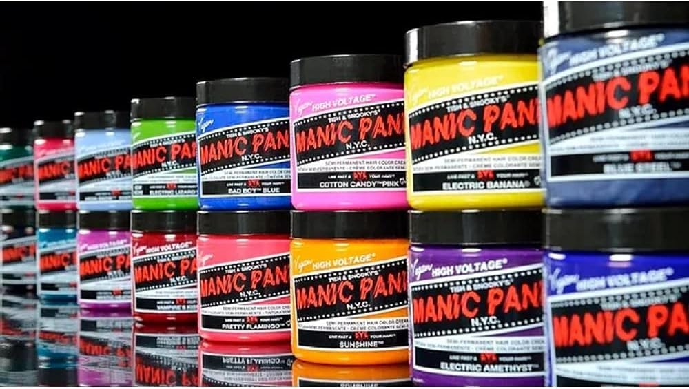 MANIC PANIC Color Cream Lilac 4oz for Vibrant Hair Color