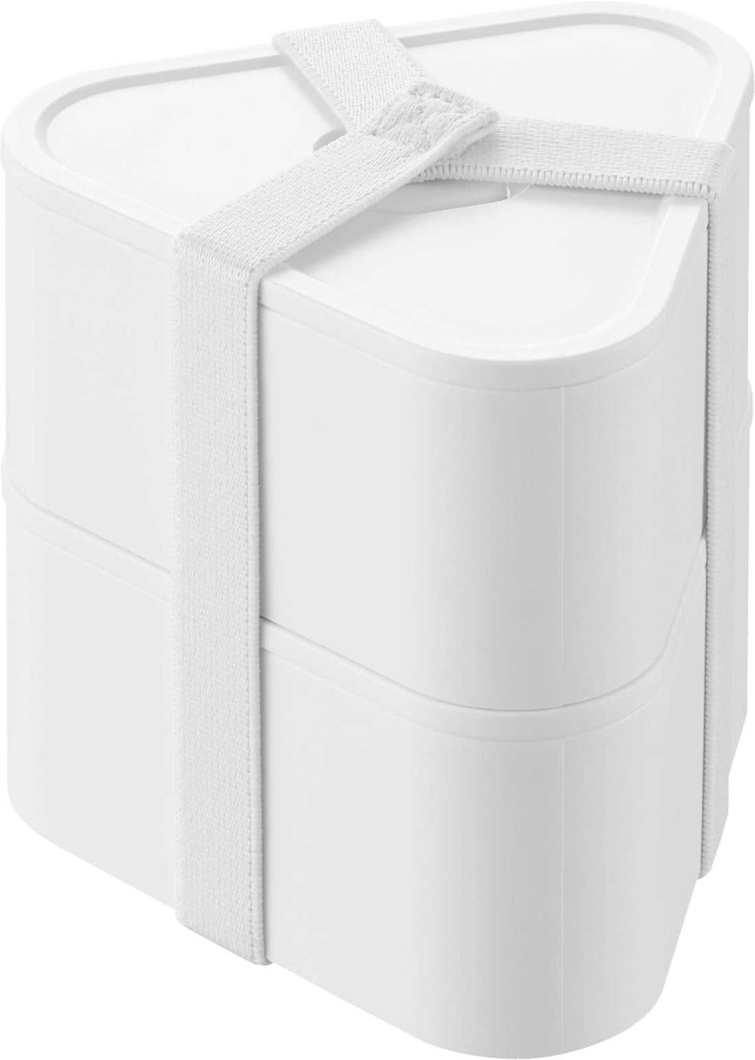 Yamazaki Sealed Rice Ball Case with Valve Two Pack White