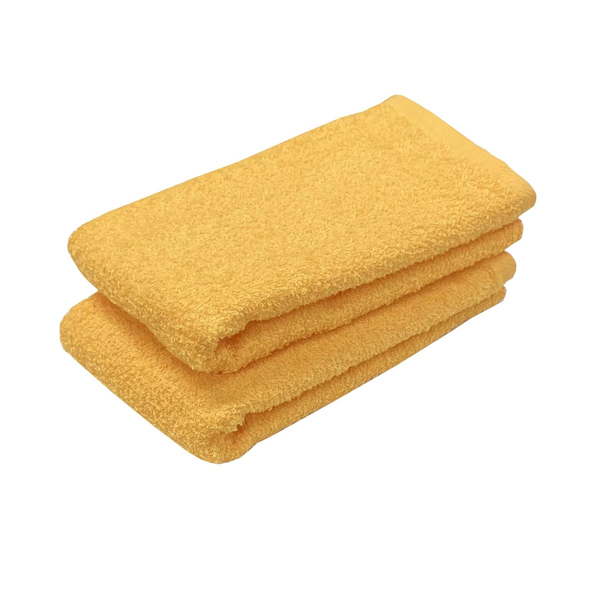 IMAMURA Face Towel Set Orange 34x85cm Japanese Cotton