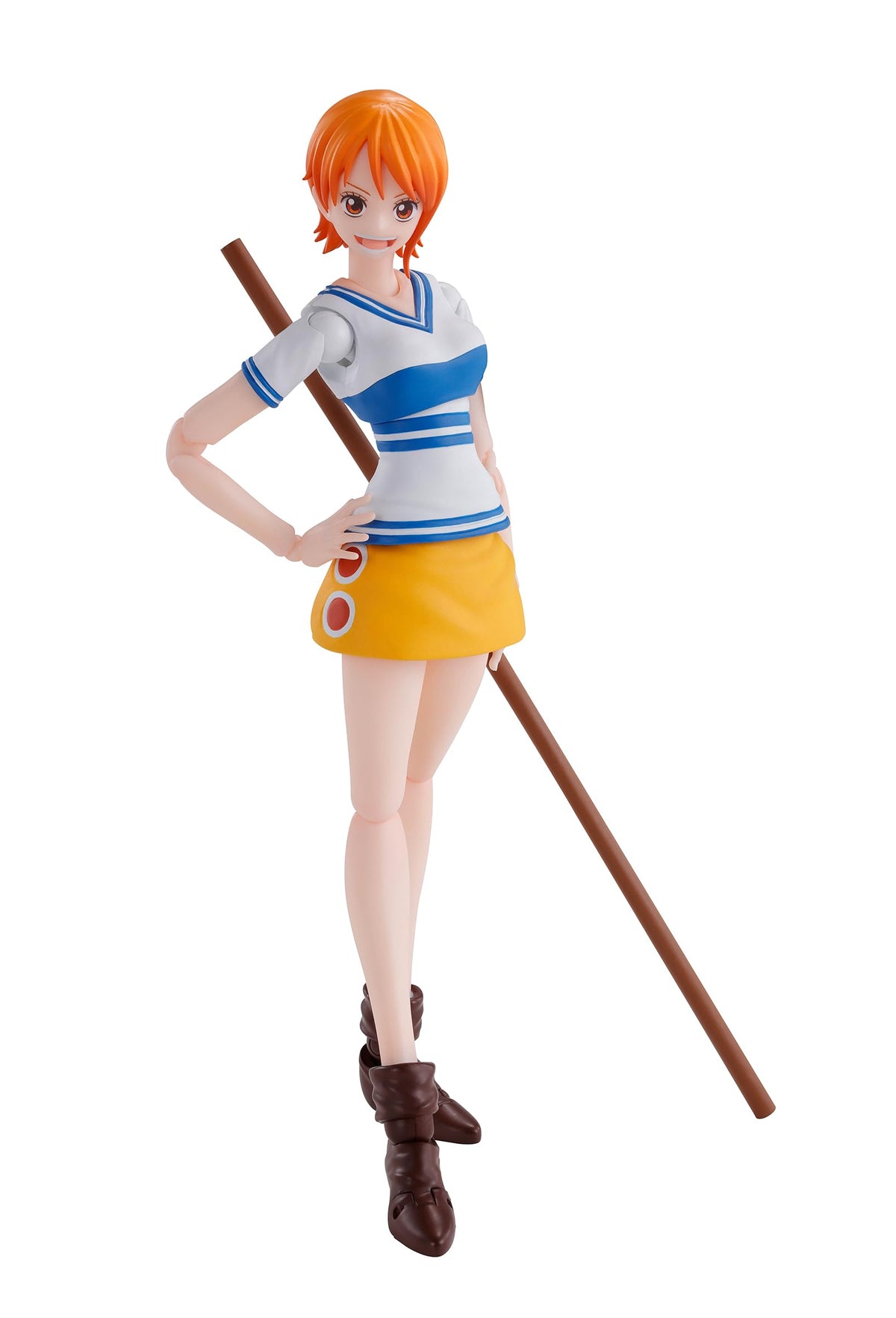 TAMASHII NATIONS S.H. Figuarts One Piece Nami Adventure Figure 140mm