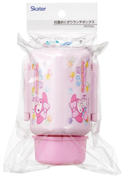 Skater Triangular Lunch Box with Antibacterial Feature for Kids