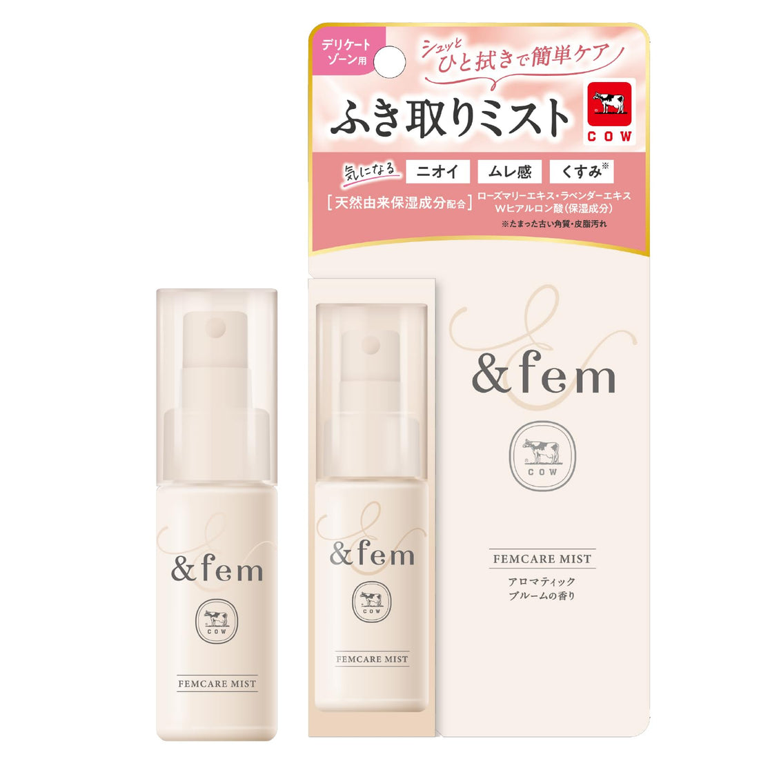AndFem Feminine Care Mist 30mL Alcohol-Free for Freshness
