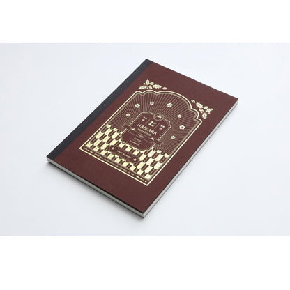 Teranishi Chemical Guitar Taisho Roman High Color Notebook Dark Red