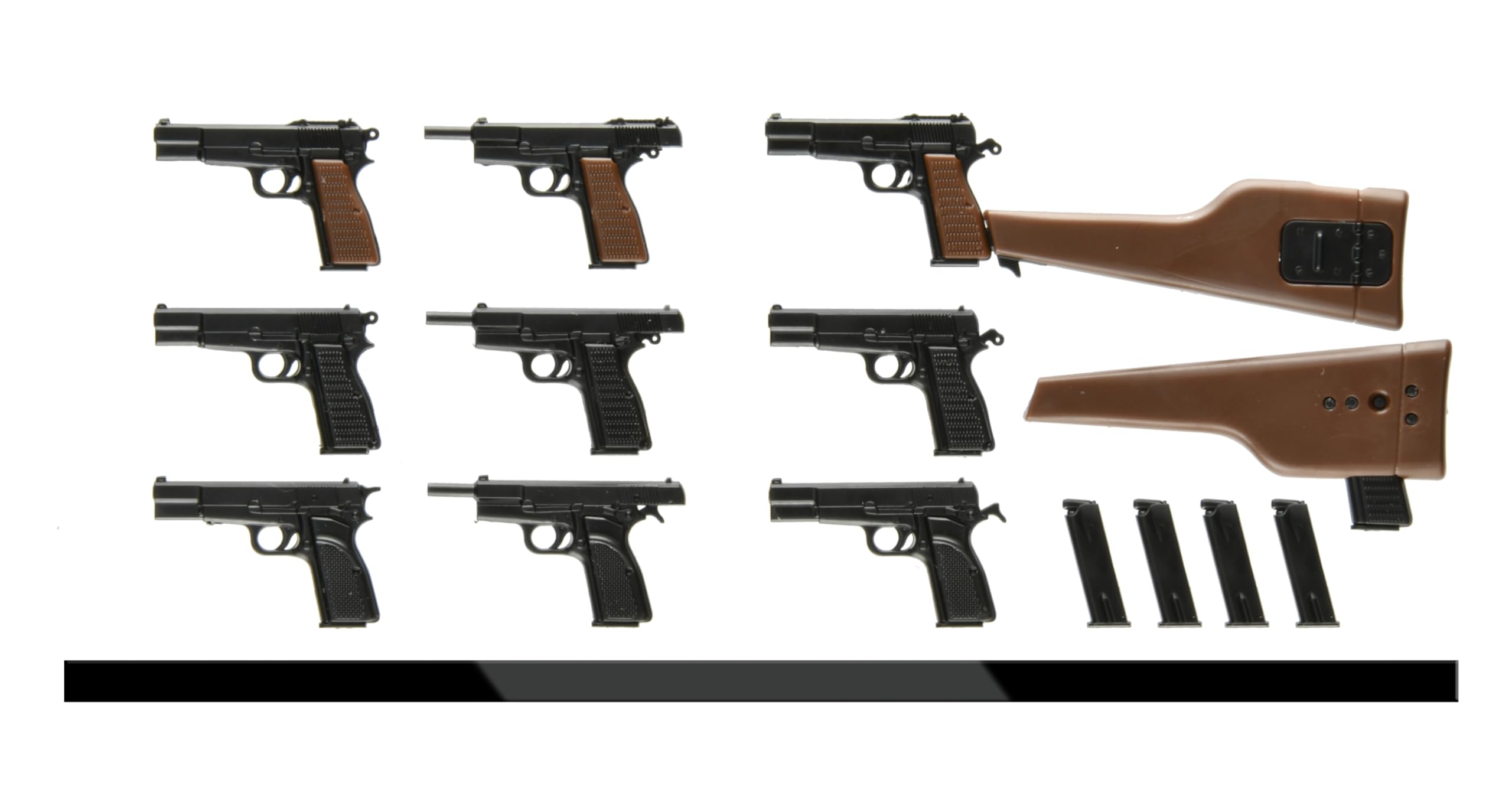TOMYTEC Little Armory LA096 Browning HP Type Scale Model Kit