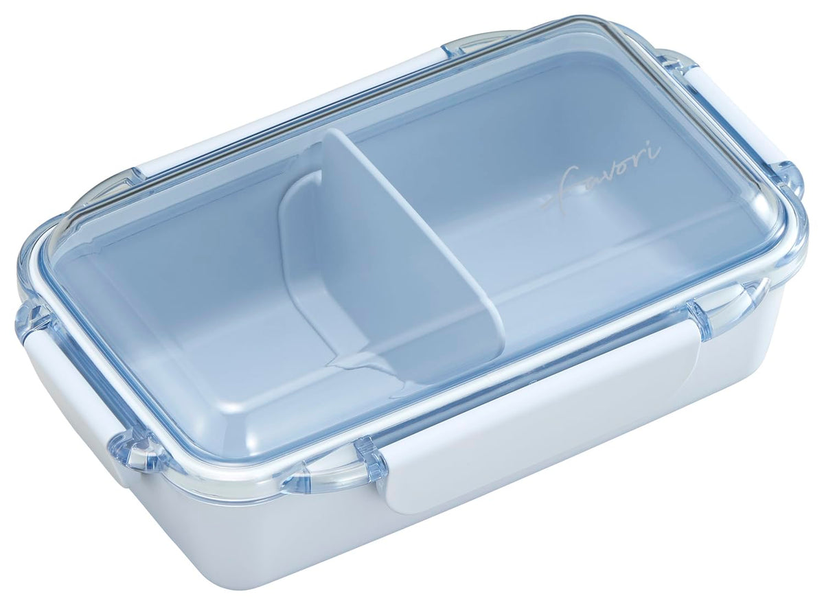 OSK DISH UP LUNCH Box Blue with Compartments for Easy Meal Prep