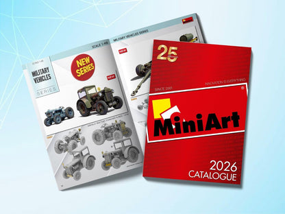 Miniart 2026 Catalog for Japanese Model Kits and Collectibles