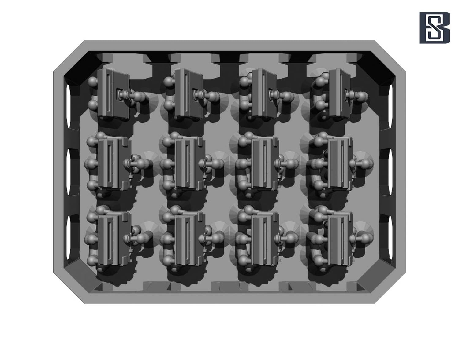 BSK Model 1/35 Scale M6 Periscope Set for M4 Sherman Tank
