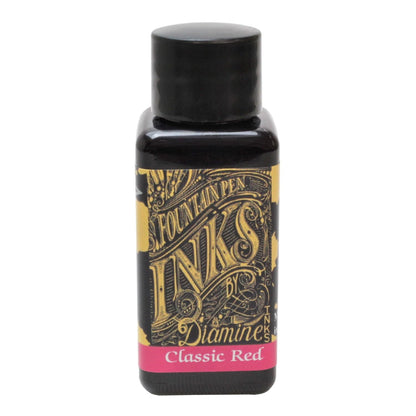 Diamine Classic Red Fountain Pen Ink 30ml for Vibrant Writing