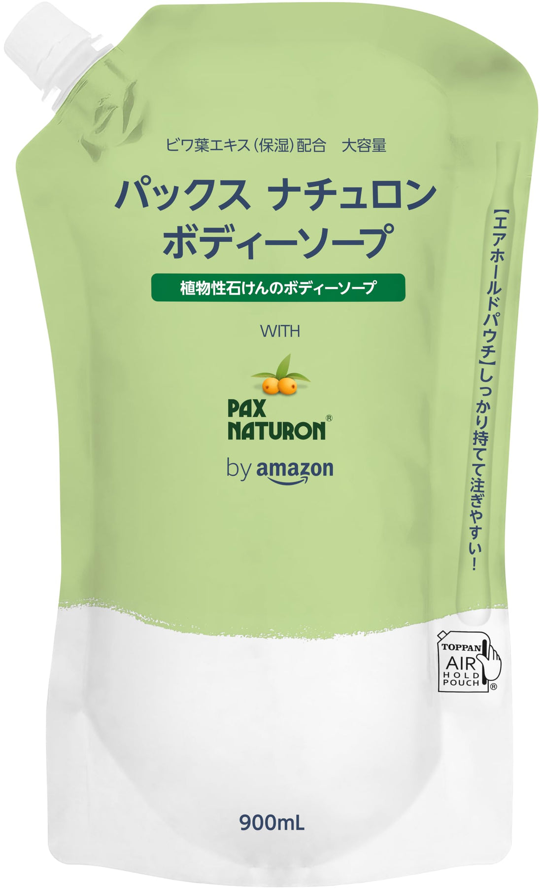 by Amazon Large Capacity Natruron Body Soap Refill 900mL