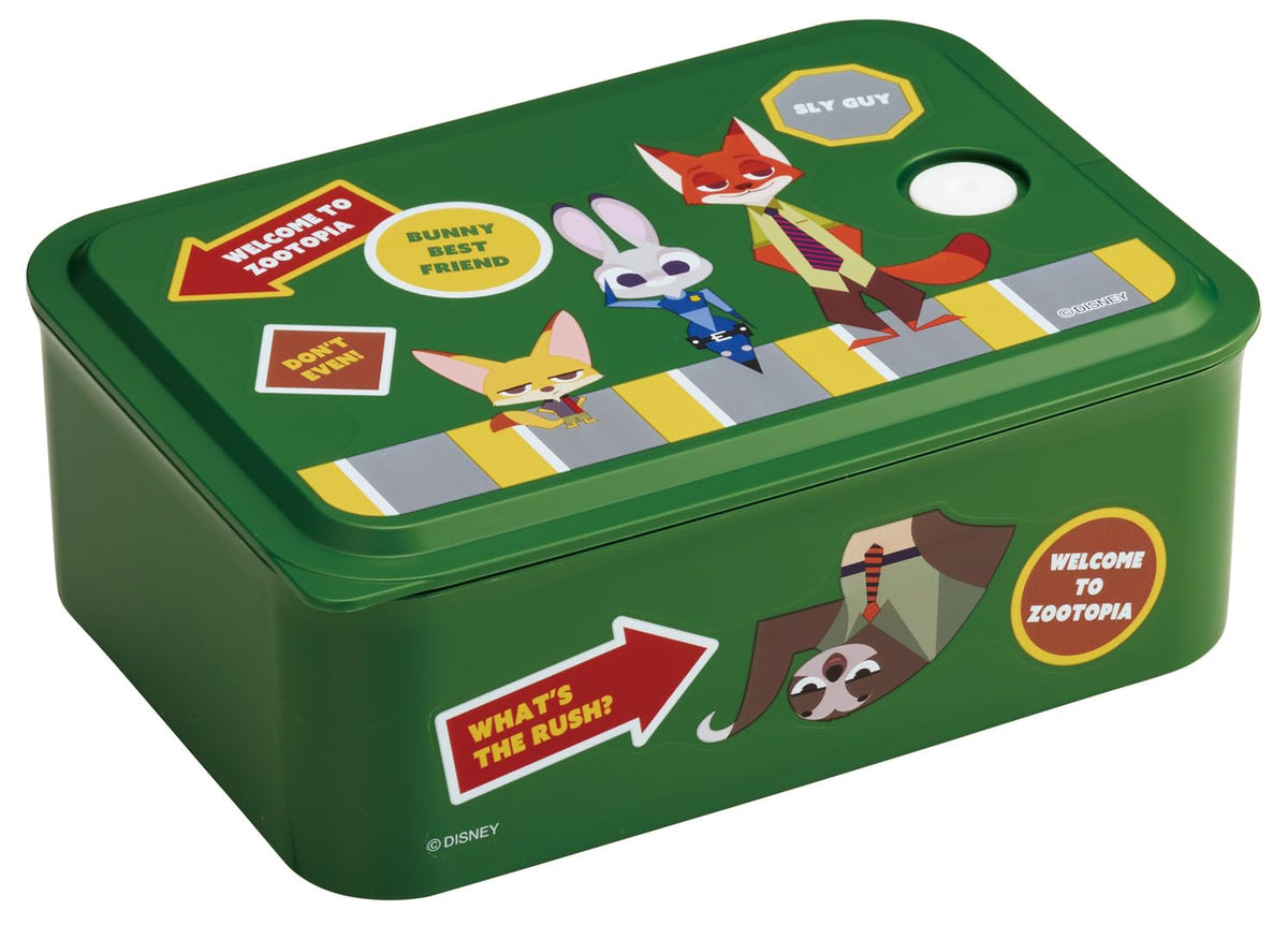 Skater Lunch Box M Size Disney Zootopia Microwave Safe 700ml