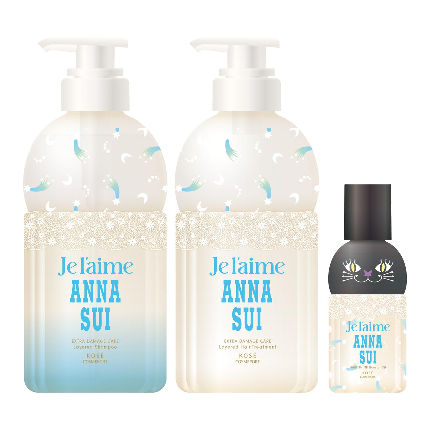 JUREAM Layered Anna Sui Hair Care Box with Shampoo Conditioner Treatment