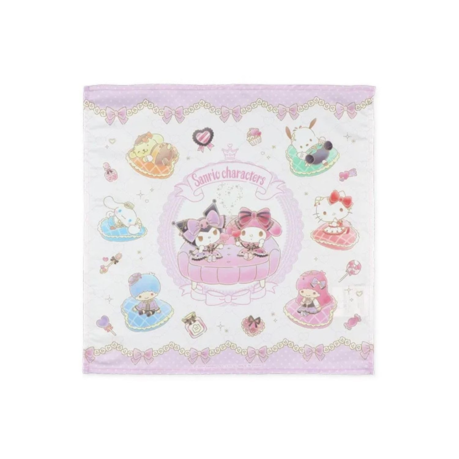 Salonジェ Sanrio Napkins Set of 3 Characters 43x43cm