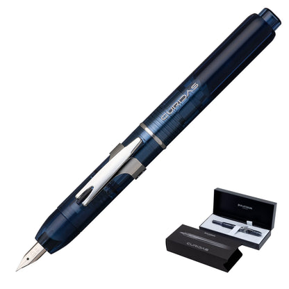 PLATINUM Curidas Fountain Pen Abyss Blue Medium Nib