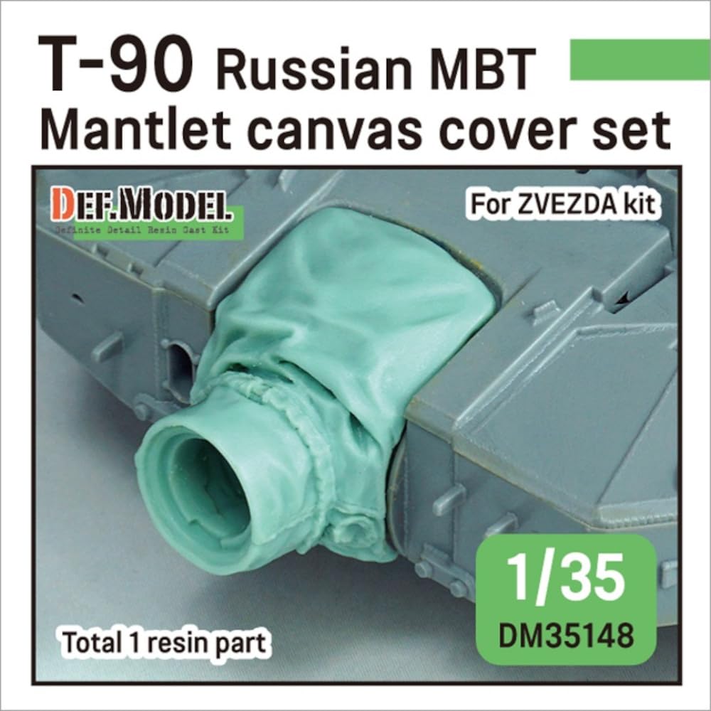 DEF.MODEL 1/35 T-90 Main Battle Tank Canvas Cover Set