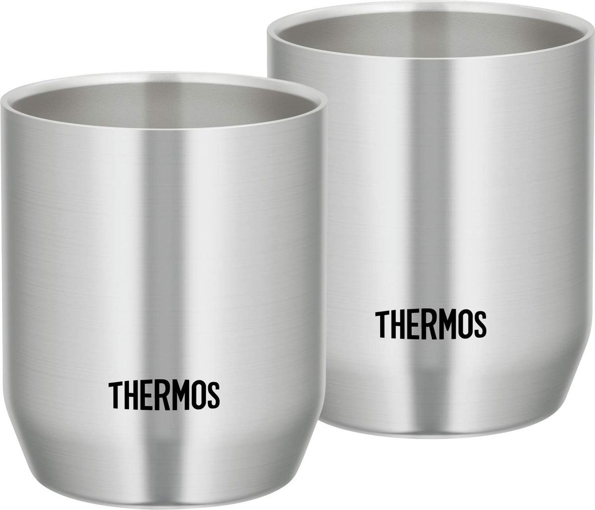 THERMOS Vacuum Insulated Cup Set 280ml Stainless Steel